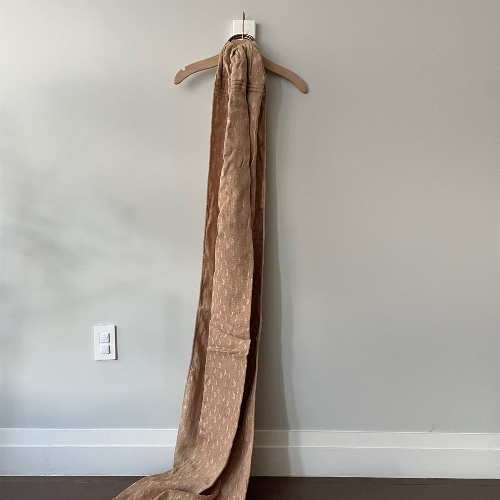 Wildbird Baby Carrier Ring Sling - Luna Double Pattern w/ Bronze Rings 74"